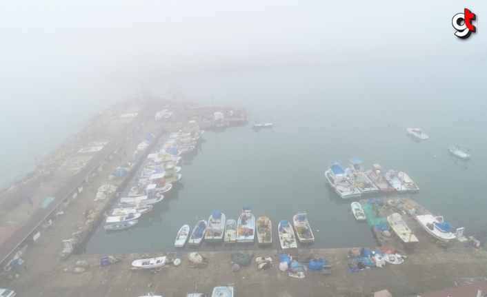 Düzce'de balıkçılar sis nedeniyle denize açılamadı