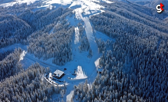 Ilgaz Dağı, yarıyıl tatilinde kayak turizmini tercih edecekler için hazır