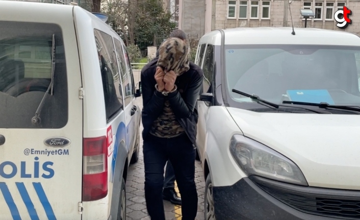 Samsun'da kablo çalan 2 şüpheliden biri tutuklandı