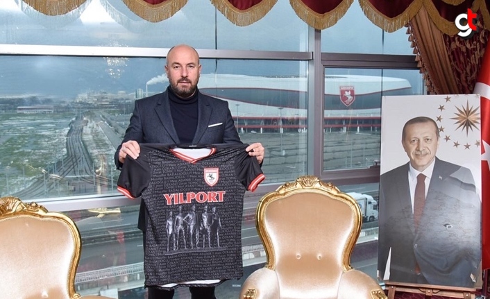 Tekkeköy Belediyesi'nden Samsunspor forması