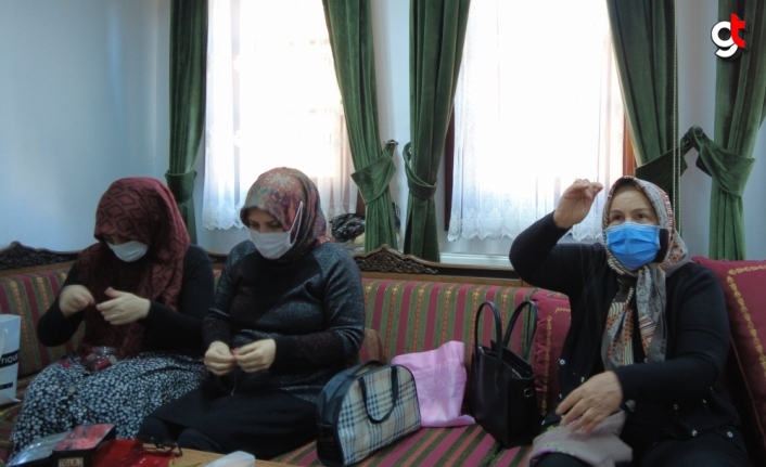 Tokat'ta mahalle konaklarında kadınlara yönelik kurslar devam ediyor