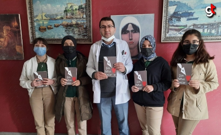 Türkiye ve Azerbaycan'dan öğretmen ve öğrenciler ortak şiir kitabı hazırladı