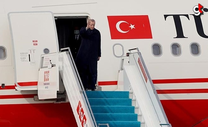 Cumhurbaşkanı Erdoğan, Kongo Demokratik Cumhuriyeti'ne gitti