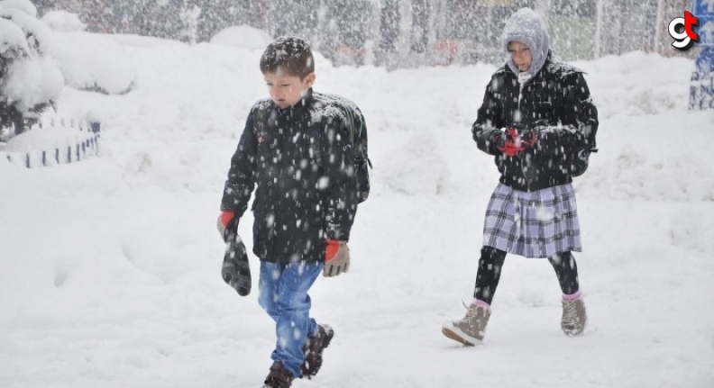Samsun'da kar nedeniyle tatil edilen okullar, hangi ilçeler?