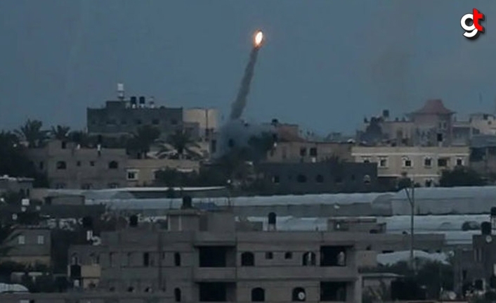 Gazze'den İsrail'e roket atıldı