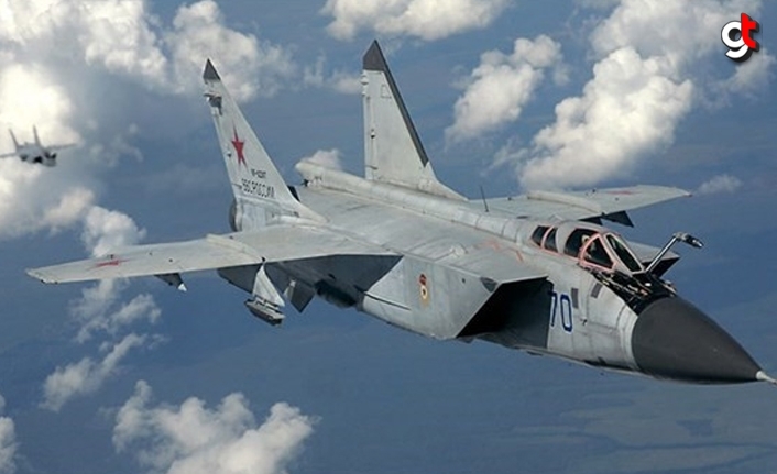 Rusya'da MiG-31 savaş uçağı düştü