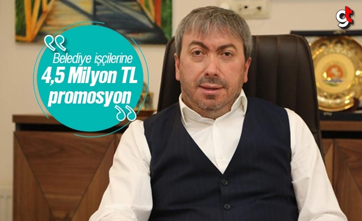 Erkan Sağlık’tan belediye işçilerine 4,5 Milyon TL promosyon!
