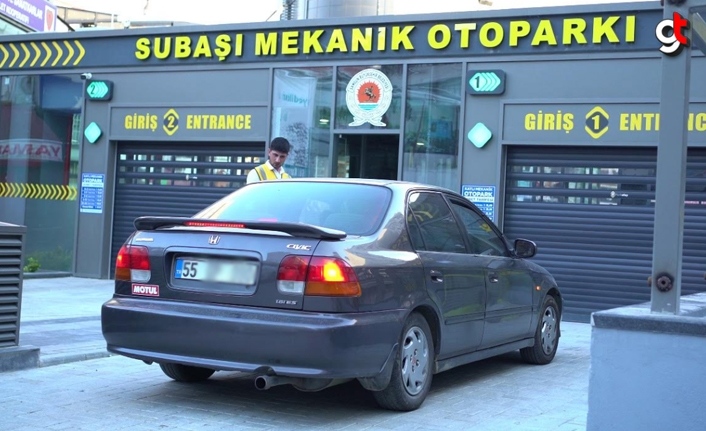 Samsun Subaşı Mekanik otoparkı Açıldı