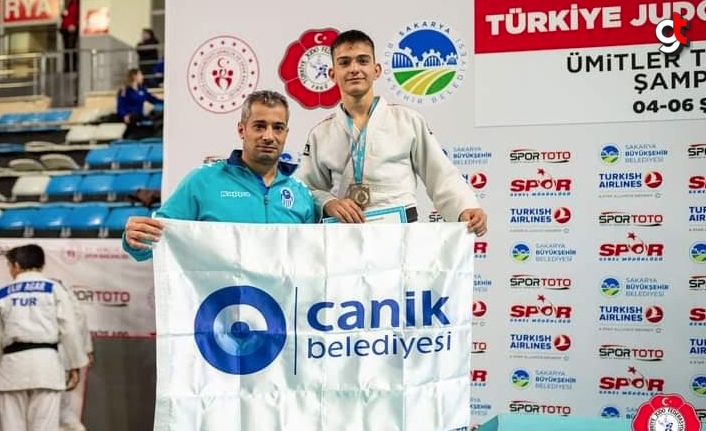 Canikli Milli Judocu Balkan İkincisi