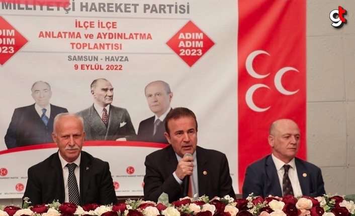 MHP Samsun 'Adım Adım 2023, İlçe İlçe Anlatma ve Aydınlatma' toplantılarını tamamladı