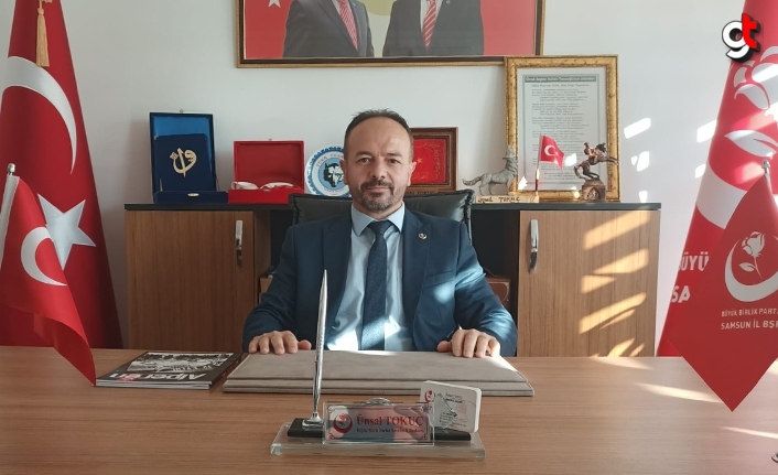 BBP Samsun İl Başkanı Ünsal Tokuç, 'Samsun'dan 2 vekil çıkaracağız'