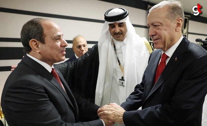 Cumhurbaşkanı Erdoğan, yıllar sonra Sisi ile görüştü