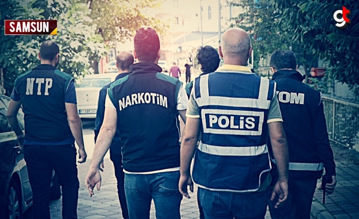 Samsun'da polislerden haftasonu operasyonu, 72 kişi yakalandı