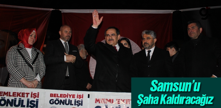 Mustafa Demir, Samsun'u Şaha Kaldıracağız!