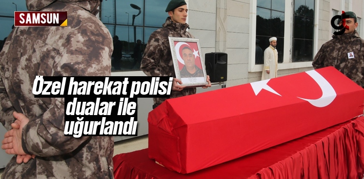 Özel Harekat Polisi Turgay Şeren Dualarla Uğurlandı