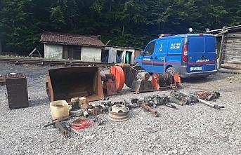 Zonguldak'ta özel maden ocağından hırsızlık yaptıkları iddiasıyla 3 şüpheli gözaltına alındı