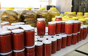 Safranbolu Belediyesi kışlık konserve üretimine başladı