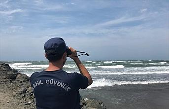 Samsun'da denizde kaybolan genci arama çalışmaları sürüyor