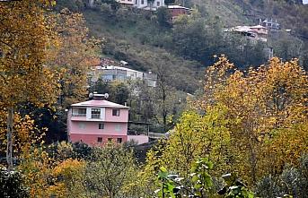 Trabzon'da sonbahar renkleri görsel şölen sunuyor