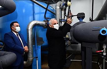 Yomra'daki içme suyu arıtma tesisi hizmete açıldı