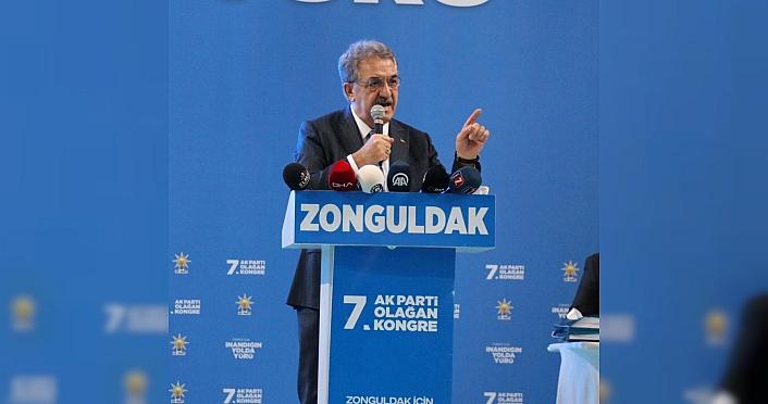AK Parti Genel Başkan Yardımcısı Yazıcı, partisinin Zonguldak il kongresinde konuştu: