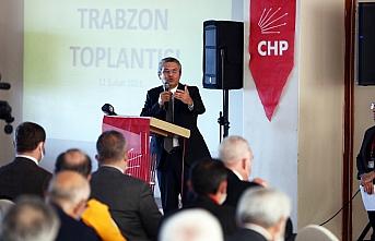 CHP Genel Başkan Yardımcısı Salıcı Trabzon'daki istişare toplantısında konuştu: