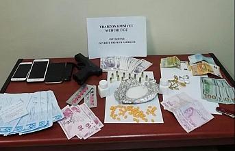 Trabzon'da uyuşturucu operasyonunda bir kişi yakalandı