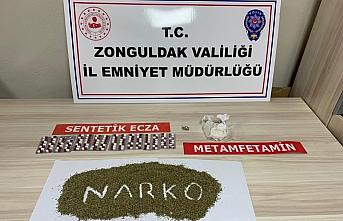 Zonguldak'ta uyuşturucu operasyonunda 4 şüpheli gözaltına alındı
