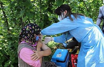 Samsun'da ikna sonucu 8 bin kişiye Kovid-19 aşısı yapıldı