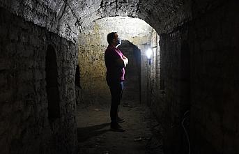 Bartın'da yıkılan konağın altında rastlanılan mahzende kurtarma kazısı başlatıldı