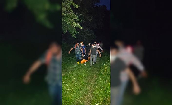 Trabzon'da şelaleden düşen kişi hayatını kaybetti