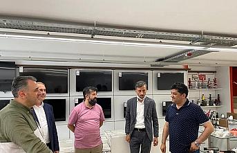 AK Parti Amasya Milletvekili Çilez, Merzifon'da ziyaretlerde bulundu