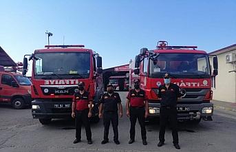 Trabzon Büyükşehir Belediyesinden Manavgat'a yangın söndürme desteği