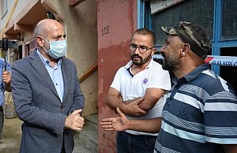 CHP Genel Başkan Yardımcısı Öztunç, Bartın'da sel bölgesinde incelemelerde bulundu: