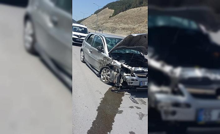 Samsun'da zincirleme trafik kazasında 8 kişi yaralandı