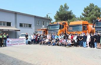 Sel yaşanan Sinop'ta görev yapan Samsun Büyükşehir Belediyesi ekipleri çalışmalarını tamamladı