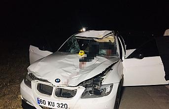Tokat'ta otomobilin çarptığı yaya öldü