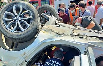 Artvin'deki trafik kazasında 3 kişi yaralandı