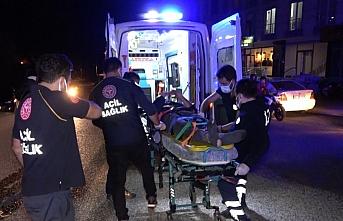 Düzce'de 2 motosiklet çapıştı, 2 kişi ağır yaralandı