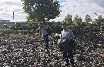 Espiye Belediyesinin çevre temizliği çalışmaları sürüyor