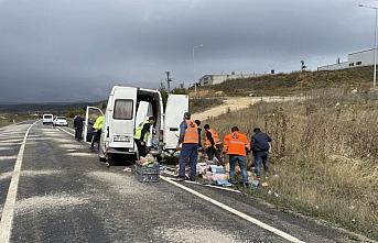 GÜNCELLEME - Kastamonu'da yolcu otobüsü ile minibüs çarpıştı, 10 kişi yaralandı