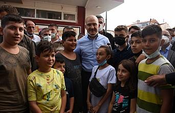 İçişleri Bakanı Süleyman Soylu, Bartın'da selzedelere seslendi: