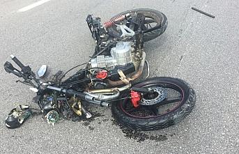 Samsun'da otomobil ile motosiklet çarpıştı: 1 ölü, 1 yaralı