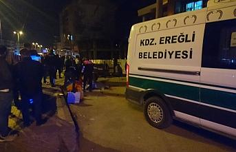 Zonguldak'ta otomobille çarpışan tarım aracı takla attı, 1 kişi öldü