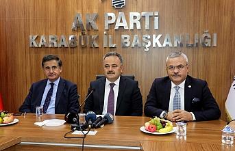 AK Parti Karabük milletvekilleri basın toplantısı düzenledi