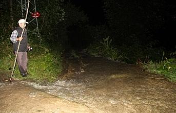 Giresun'un Yağlıdere ilçesinde şiddetli yağış hasara neden oldu