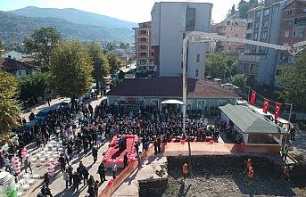 Sinop'taki selde hayatını kaybedenler anısına yaptırılan anaokulunun temeli atıldı
