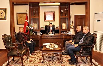 Tokat'ta esnaftan Belediye Başkanı Eyüp Eroğlu'na ziyaret