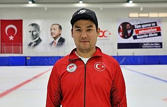 Türkiye rekoru kıran short track sporcusu Derya Karadağ'ın hedefi Pekin Olimpiyatları