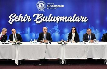 AK Parti Genel Başkanvekili Kurtulmuş, Samsun'da 